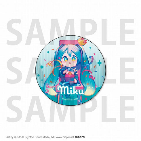 『初音ミク』Happy 16th Birthday-Dear Creators- Surprise Party ミニキャラ缶バッジ 初音ミク